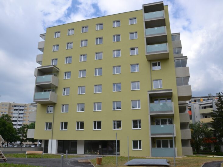 Rückansicht Karl-Steiger-Straße Linz