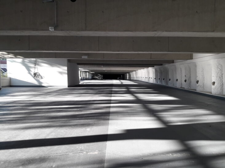 Stadtplatzgarage innen